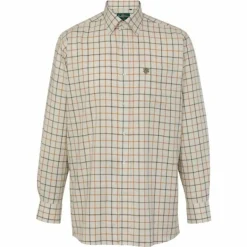 Alan Paine Ilkley Men's Shirt Longer Length Shooting Fit