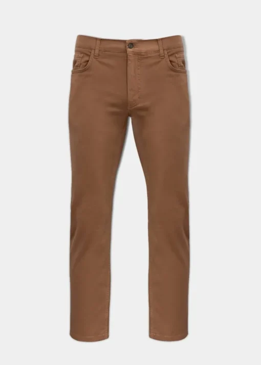Alan Paine Men's Cheltham Five-Pocket Chino Jeans