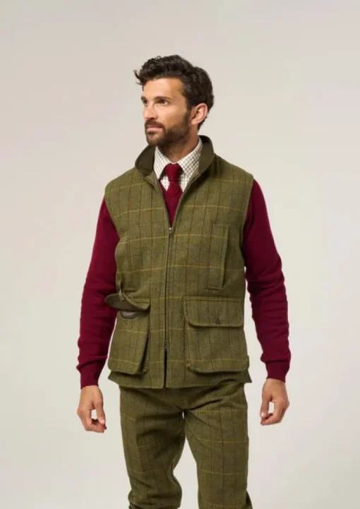 Alan Paine Men's Rutland Tweed Waistcoat