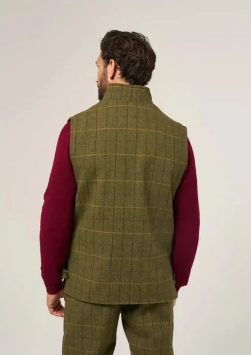 Alan Paine Men's Rutland Tweed Waistcoat