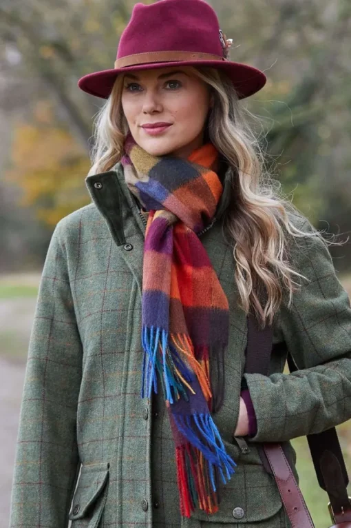 Alan Paine Women's Rutland Tweed Field Jacket