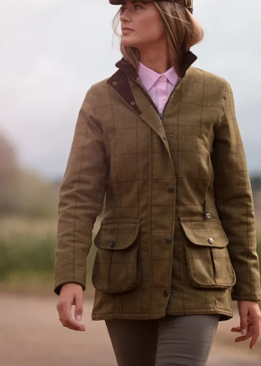 Alan Paine Women's Rutland Tweed Field Jacket