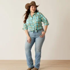 Ariat Women's Roping Plaid Shirt