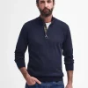 Barbour Cotton Half Zip Jumper SS24