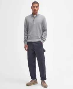 Barbour Cotton Half Zip Jumper SS24