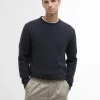 Barbour Essential Lambs Wool Crew Neck Jumper
