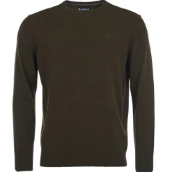 Barbour Essential Lambs Wool Crew Neck Jumper