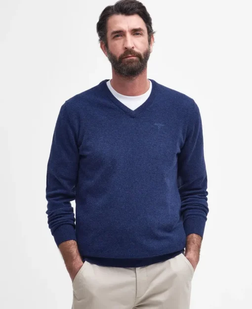 Barbour Essential V-Neck Jumpers