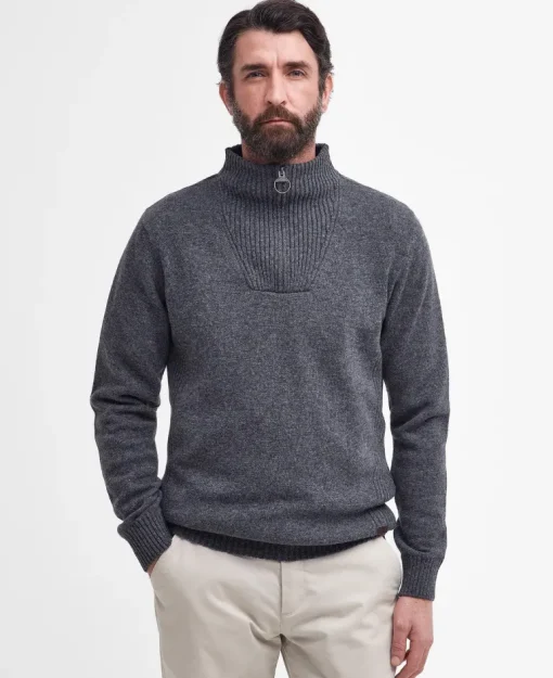 Barbour Men's Nelson Essential Half-Zip Sweater
