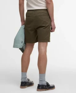 Barbour Men's Washed Oxford Relaxed Shorts SS25