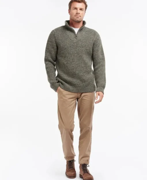 Barbour New Tyne Half Zip Sweater