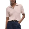 Barbour Women's Barbour Hartland Knitted Polo Jumper SS25