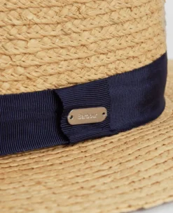 Barbour Women's Lily Straw Summer Hat