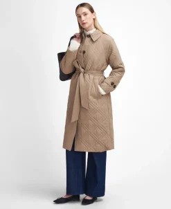 Barbour Women's Mariah Quilted Trench Coat