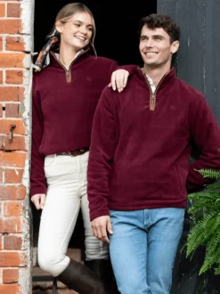 Beaumont & Bear Unisex Topsham Fleece Quarter Zip
