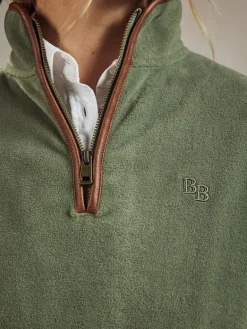 Beaumont & Bear Unisex Topsham Fleece Quarter Zip