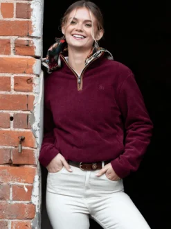 Beaumont & Bear Unisex Topsham Fleece Quarter Zip