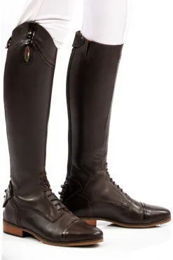Brogini Florence Vogue Croc Field Boot - Brown (SIZES 36-41)