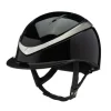 Charles Owen Halo Riding Helmet - Black Gloss