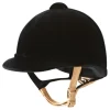 Charles Owen Hampton Velvet Riding Helmet