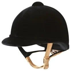 Charles Owen Hampton Velvet Riding Helmet