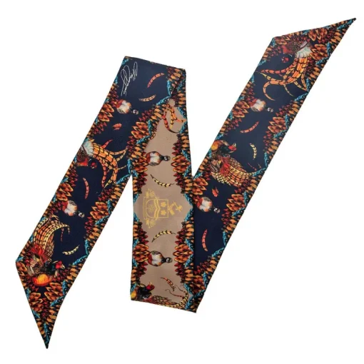 Clare Haggas Game Bird Twilly Navy / Toffee