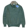 Country Ways Scotland Women's Lambswool 3/4 Zip Neck Sweater