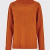 Dubarry Women's Belleek Chunky Roll Neck Sweater