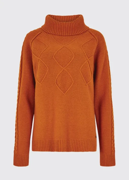 Dubarry Women's Belleek Chunky Roll Neck Sweater