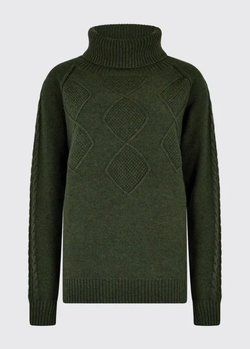 Dubarry Women's Belleek Chunky Roll Neck Sweater