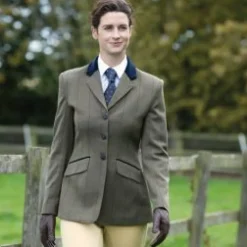 Equetech Bellingham Deluxe Stretch Tweed Riding Jacket