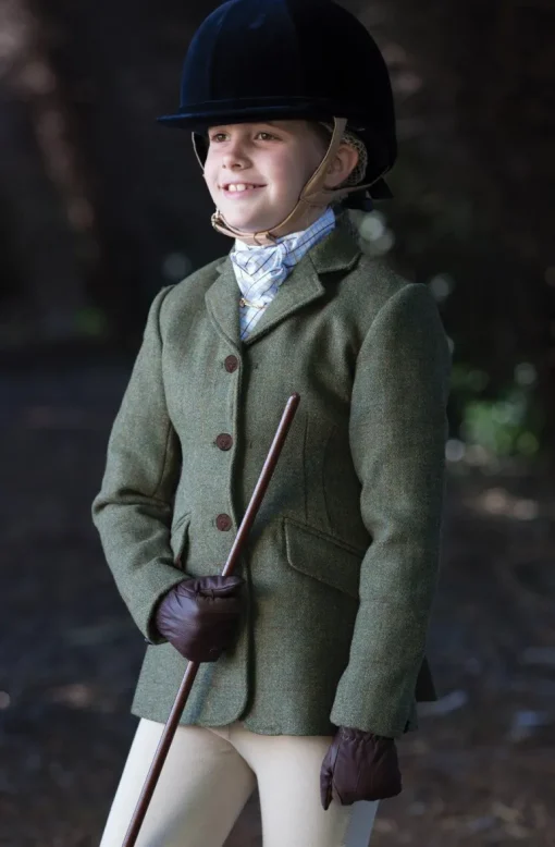 Equetech Childs Claydon Tweed Riding Jacket
