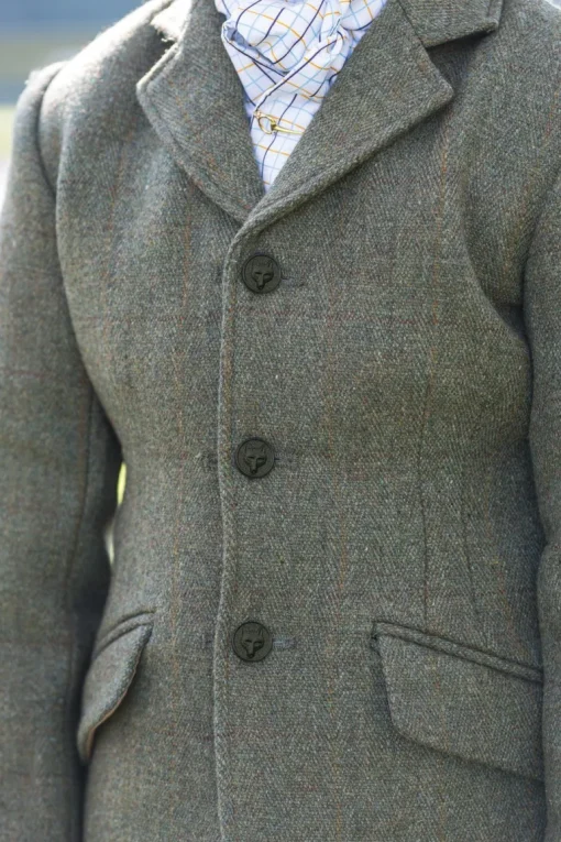 Equetech Childs Claydon Tweed Riding Jacket