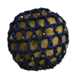 Equetech Rose Gold Bun Net