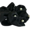 Equetech Satin Pearl Hair Scrunchie