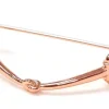 Equetech Snaffle Stock Pin Rose Gold