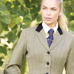 Equetech Women's Foxbury Deluxe Tweed Riding Jacket