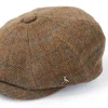 Hicks & Brown Felsham Tweed Baker Boy Cap