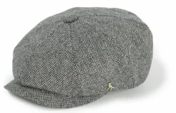 Hicks & Brown Felsham Tweed Baker Boy Cap