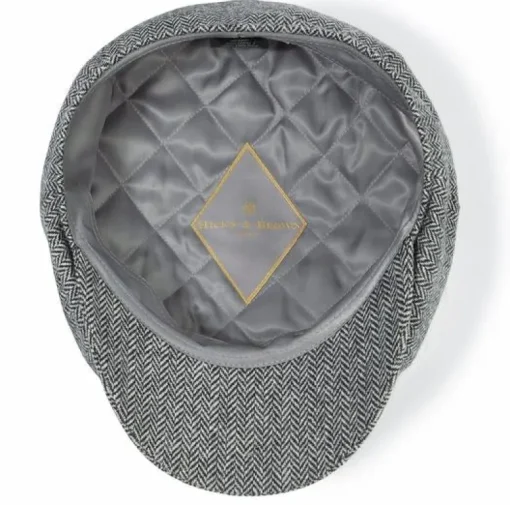 Hicks & Brown Felsham Tweed Baker Boy Cap