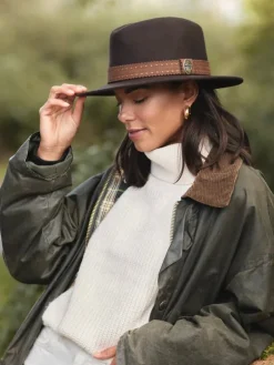 Hicks & Brown X Fairfax & Favor Wavney Fedora