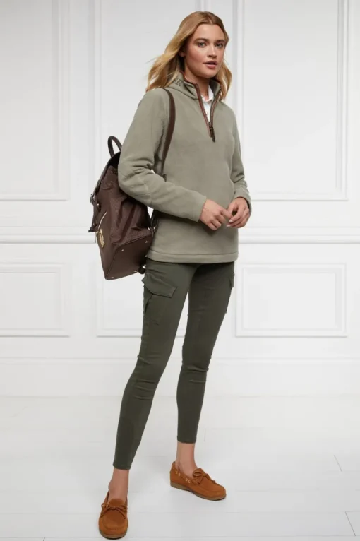 Holland Cooper Country Fleece Half Zip Sweater