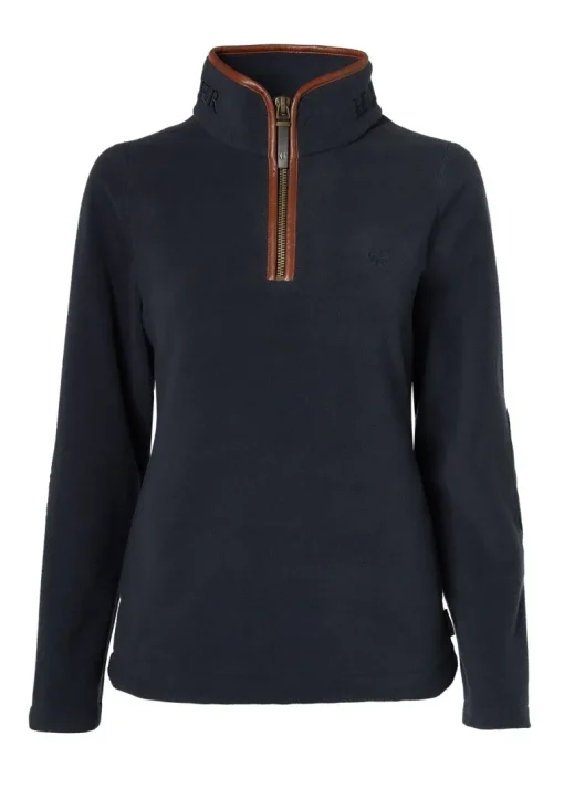 Holland Cooper Country Fleece Half Zip Sweater