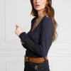 Holland Cooper Long Sleeve V-Neck Tee