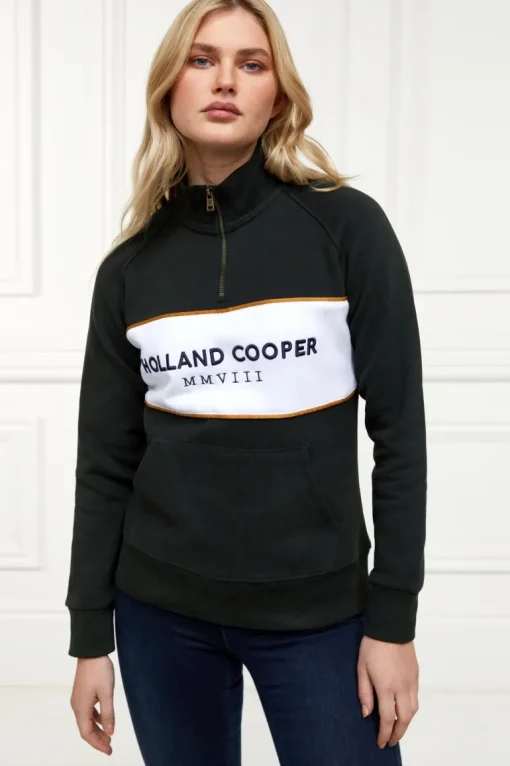 Holland Cooper Womens Sporting Heritage Zip Henley