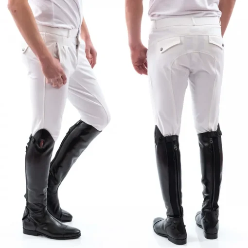 John Whitaker Men's Full Silicone Seat Miami Breeches