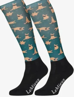 LeMieux Pugs Footsies Socks