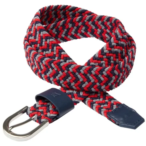Mountain Horse Tri-Colour Braided Belt