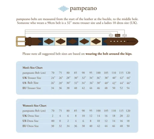 Pampeano Plain Leather Belt Abuelo