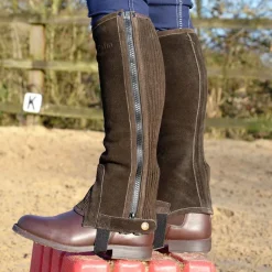 Tuffa Adult/Child Suede Half Chaps